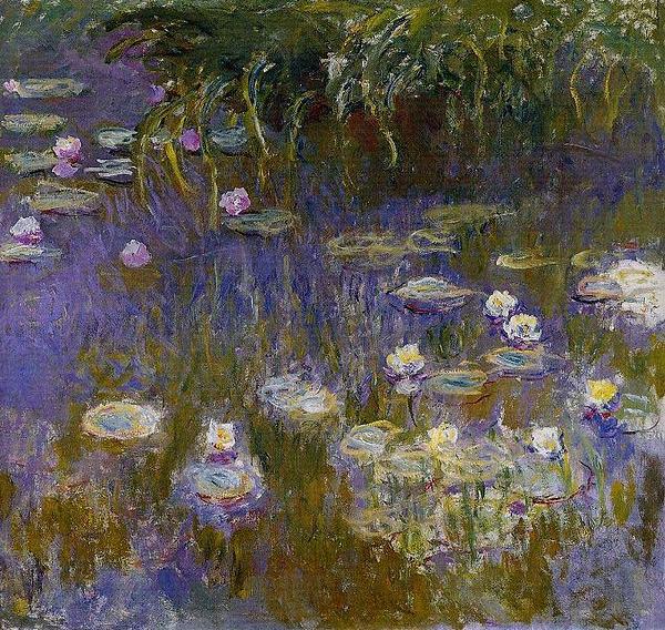 Claude Monet Water Lilies, 1914-1917 China oil painting art